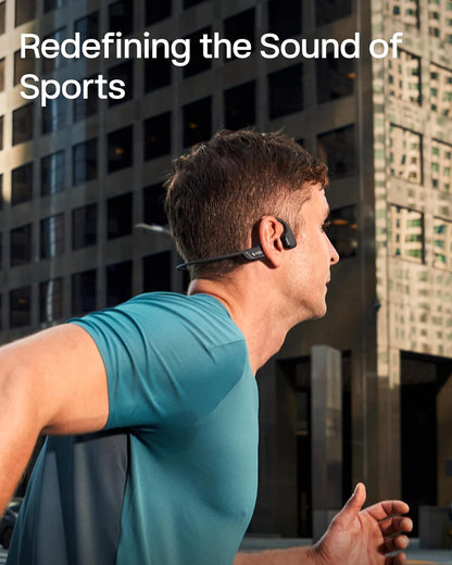 Bone Conduction Open-Ear Wireless Headphones for Running & Sports