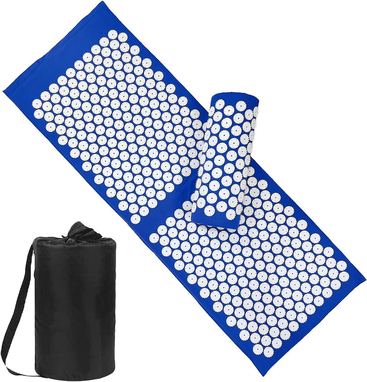 Acupressure Mat & Pillow Set with Carry Bag