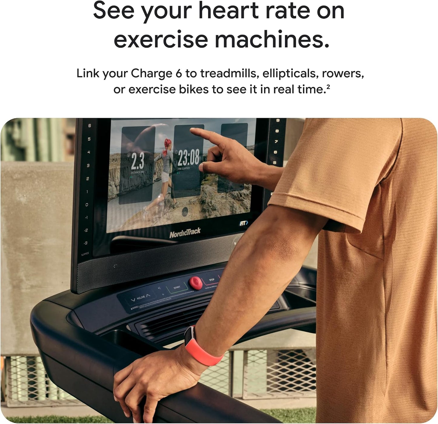 Advanced Fitness Tracker with Google Apps & Heart Rate Monitor