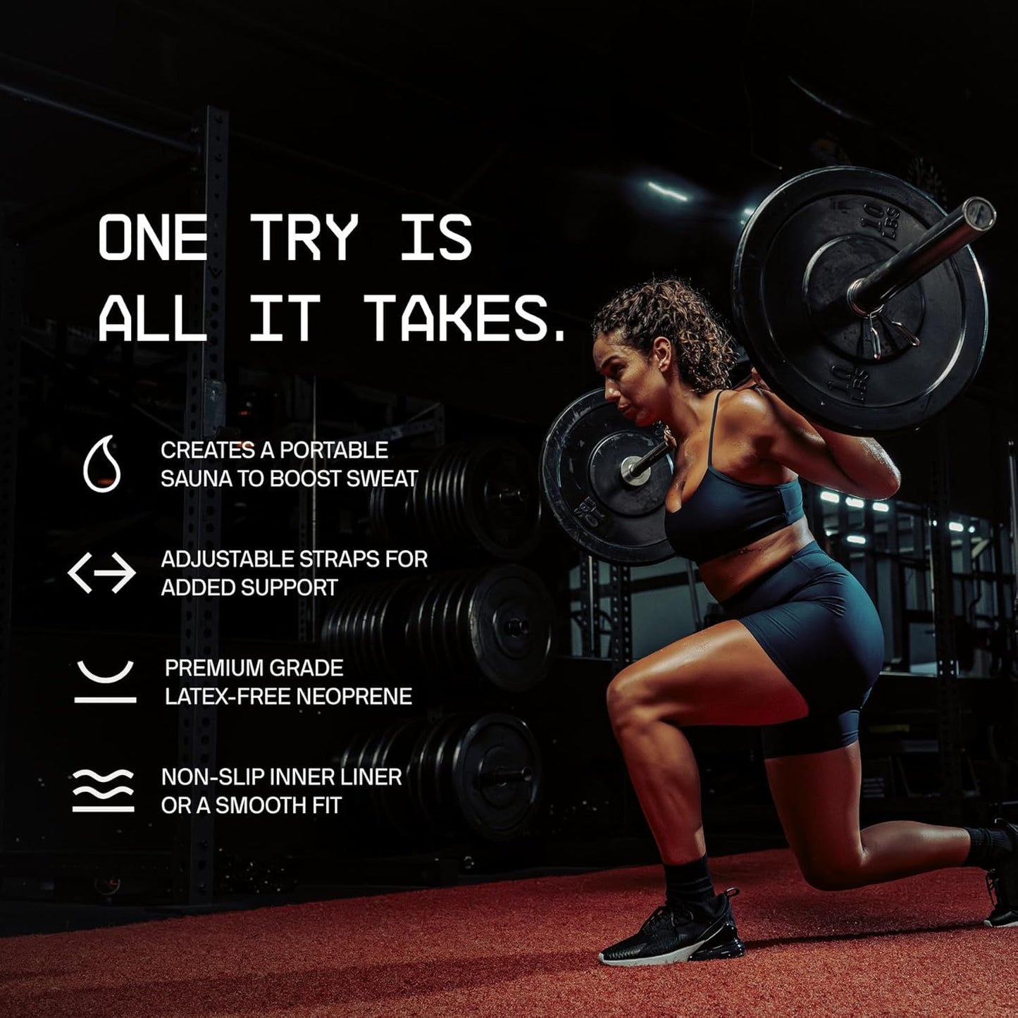 Premium Waist Trimmer Belt - Sweat Enhancing Fitness Band
