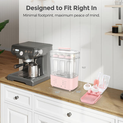 Bottle Sterilizer & Warmer with Dryer - 3-in-1 System