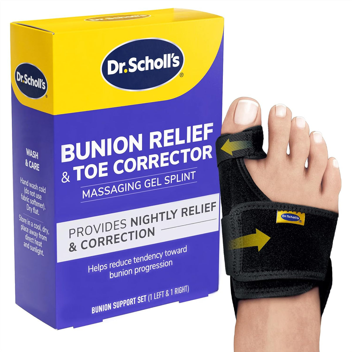 Bunion Corrector Splint & Toe Alignment System