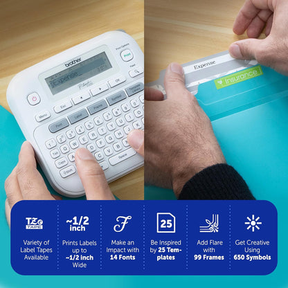 Home & Office Label Maker | Brother TZe Tape Compatible