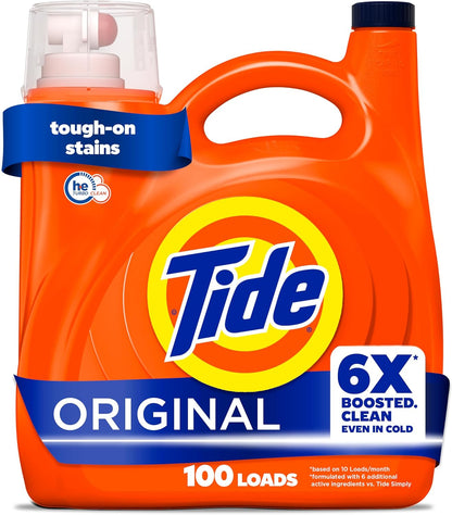 Concentrated Liquid Laundry Detergent – 100 Loads
