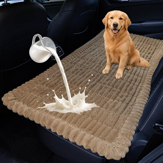 Waterproof Dog Car Seat Cover for Back Seat Protection