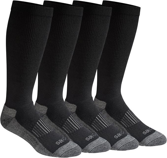 Men's Light Compression Over-The-Calf Socks | 2-6 Pairs