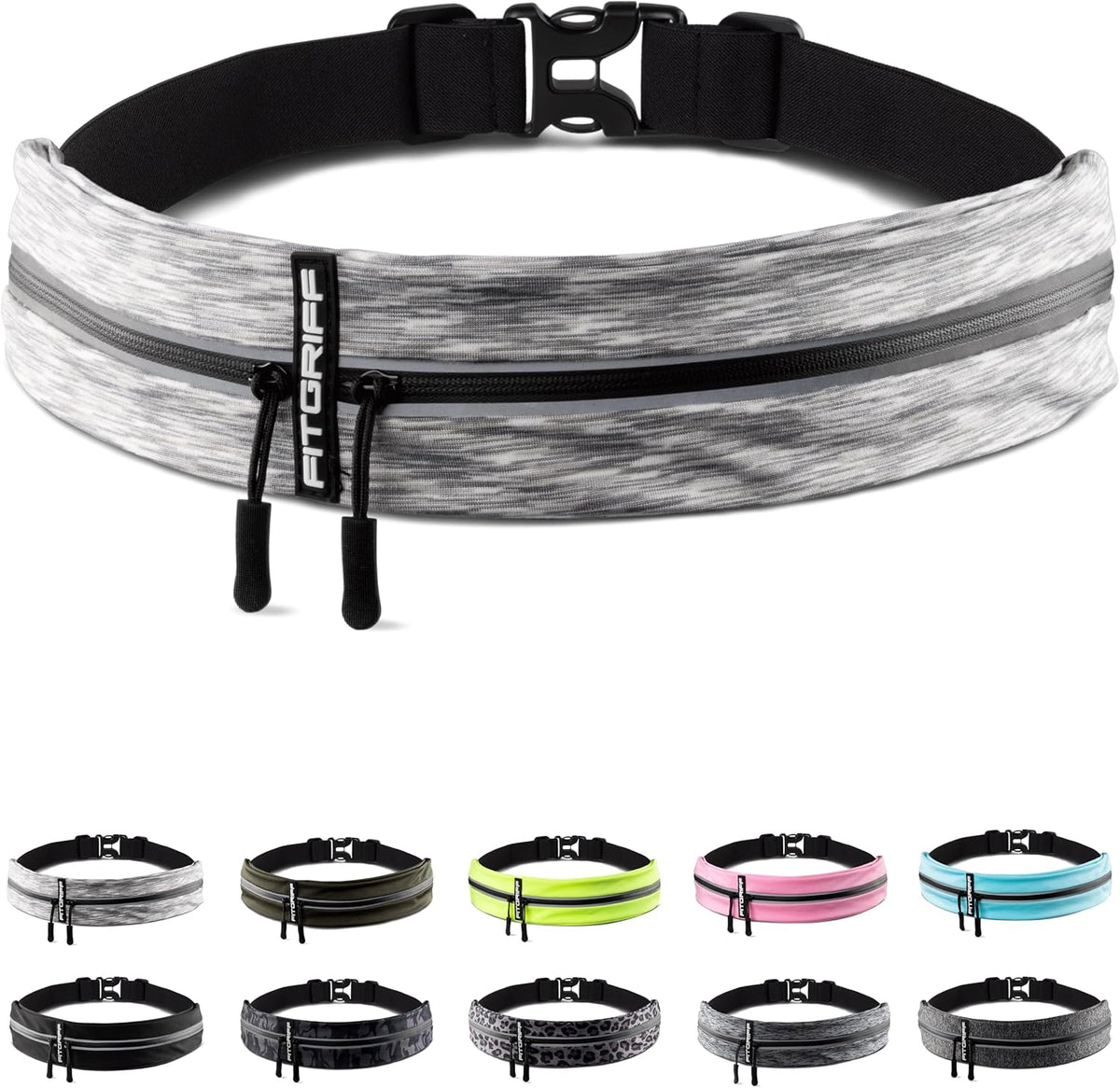 FlexRun Pro Running Belt - Secure Phone & Essentials Pouch