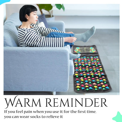 Reflexology Foot Massage Mat – Acupressure Walking Path