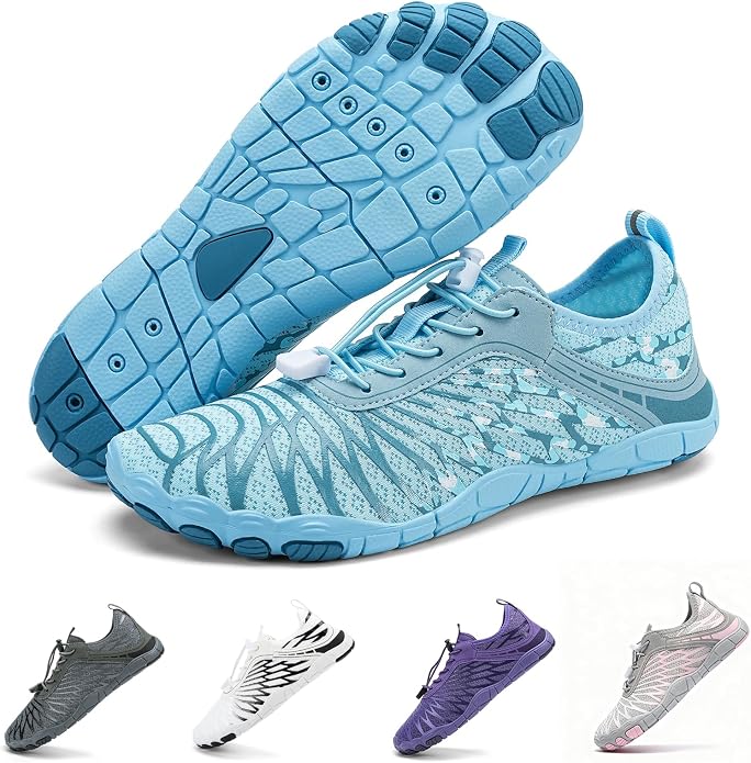 Barefoot Wide Toe Box Shoes – Breathable Athletic Water Shoes