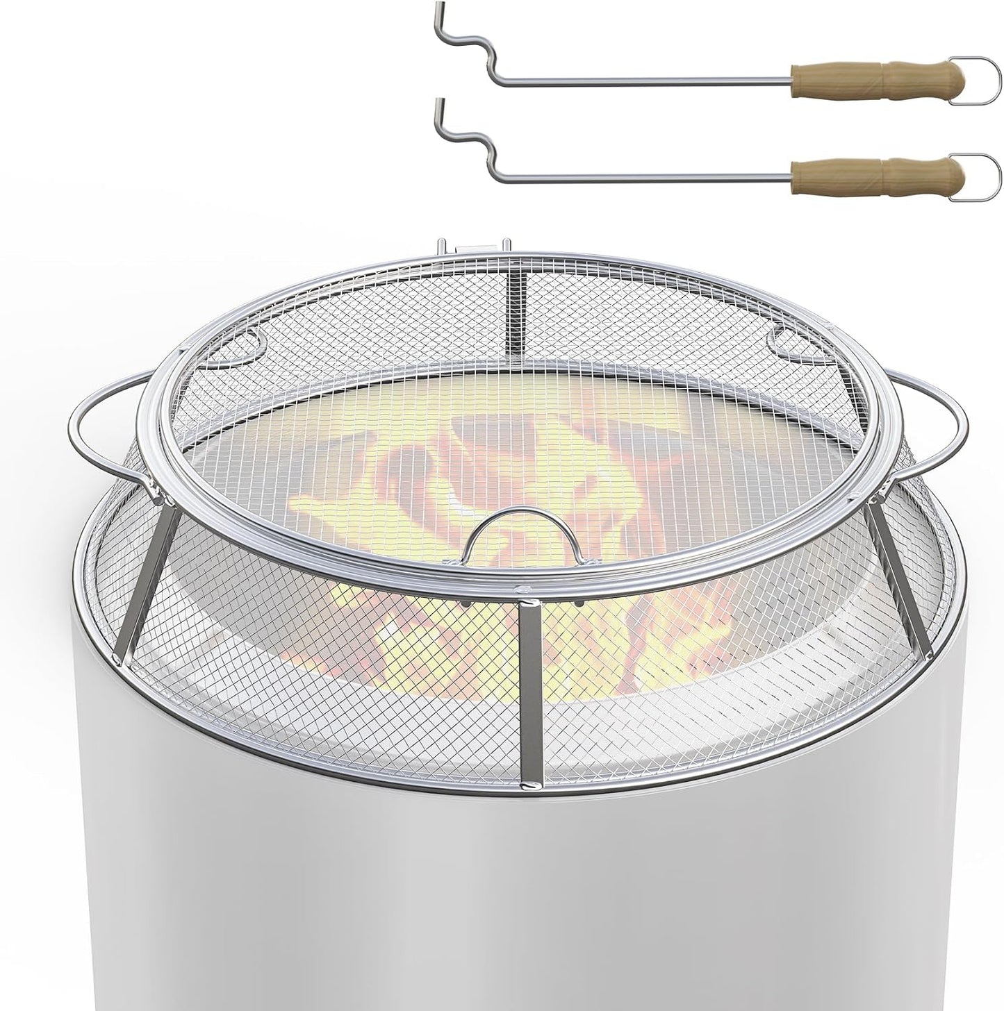 Spark Screen for Solo Stove Bonfire & Ranger Fire Pit Shield