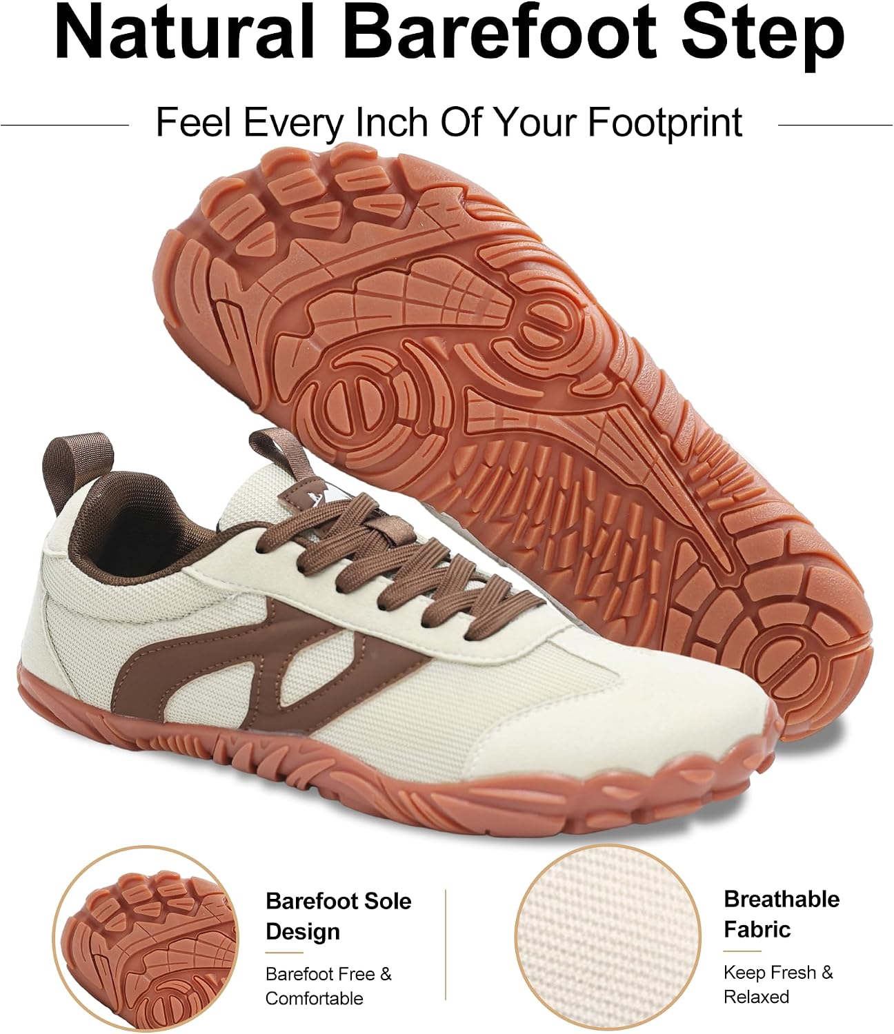 Barefoot Sneakers - Wide Toe Box Zero Drop Minimalist Shoes