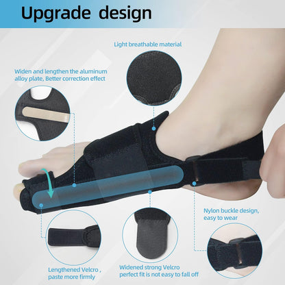 Night Bunion Splint & Toe Straightener for Alignment Support