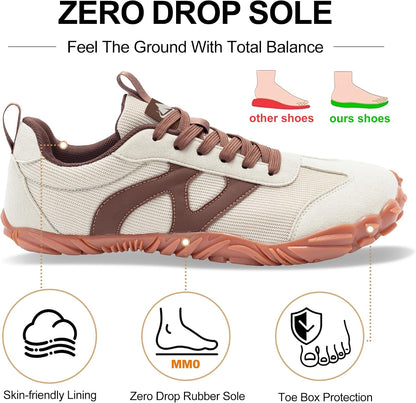 Barefoot Sneakers - Wide Toe Box Zero Drop Minimalist Shoes