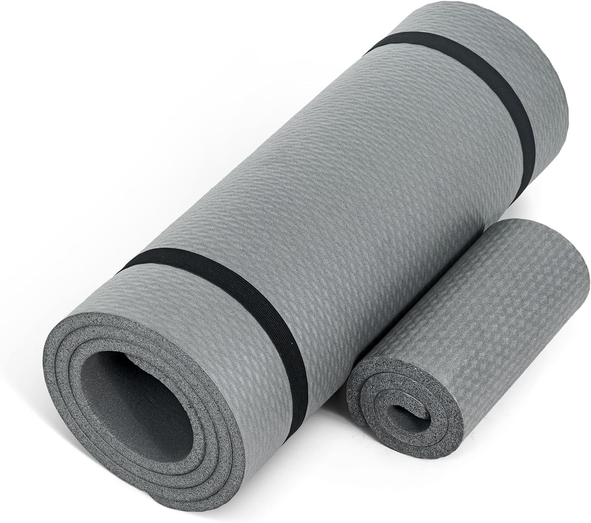 Premium 1/2-Inch High Density Exercise Yoga Mat with Strap