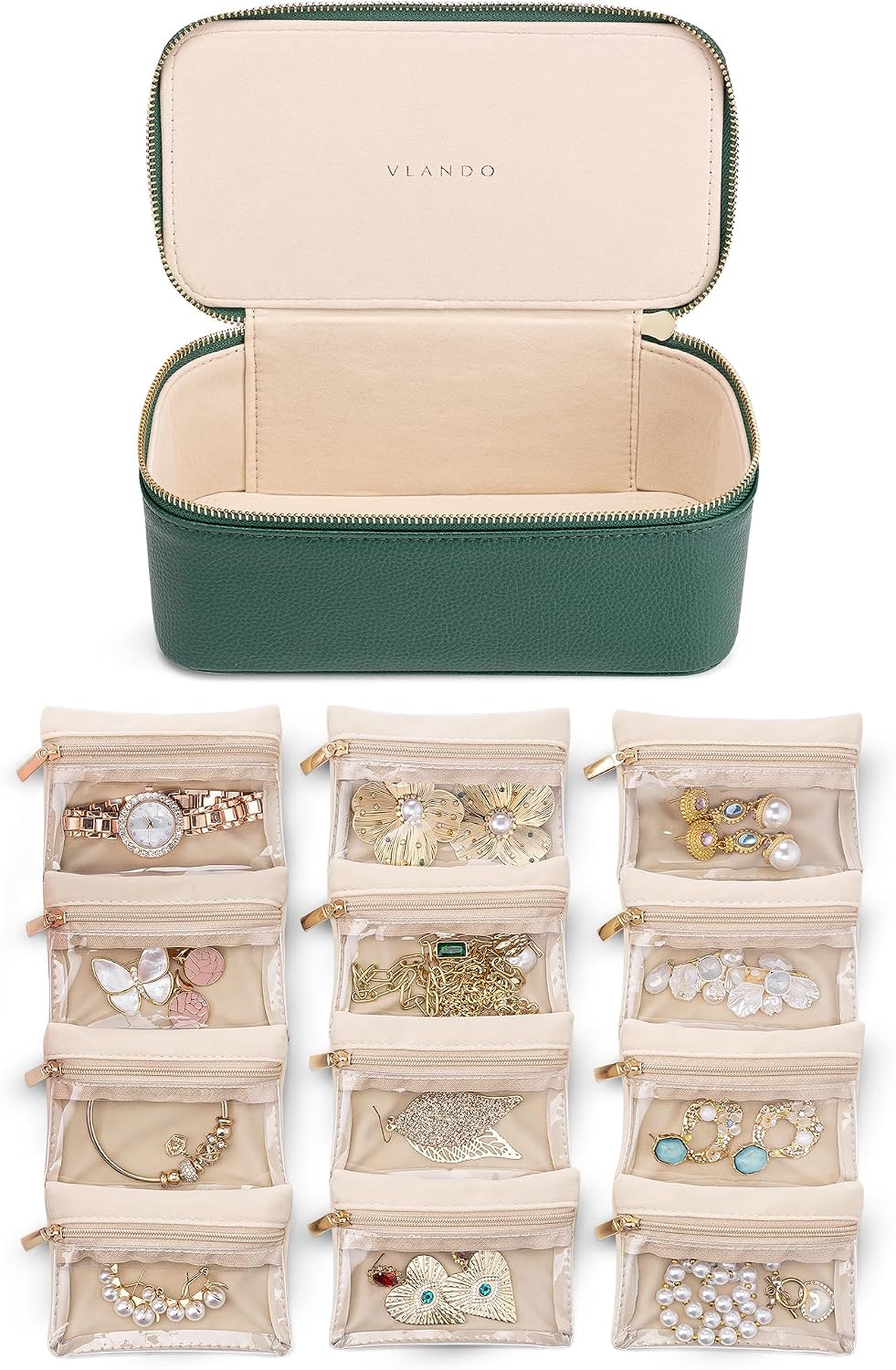 Velvet Jewelry Storage Bags | 6 or 12-Piece Organizer Set
