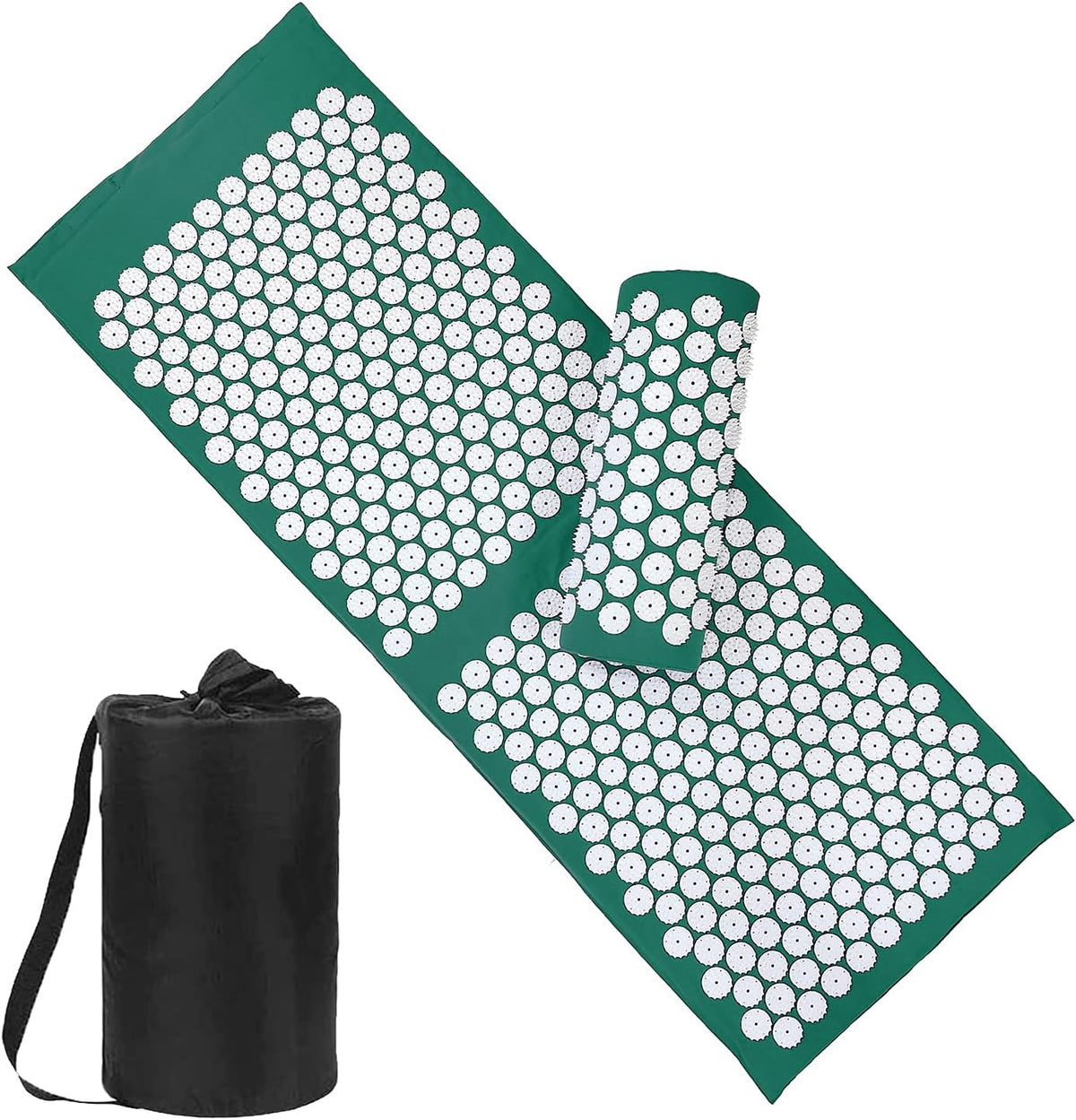 Acupressure Mat & Pillow Set with Carry Bag