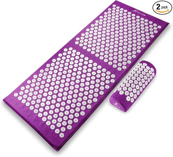 Acupressure Mat & Pillow Set for Relaxation and Recovery