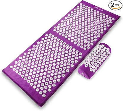 Acupressure Mat & Pillow Set for Relaxation and Recovery