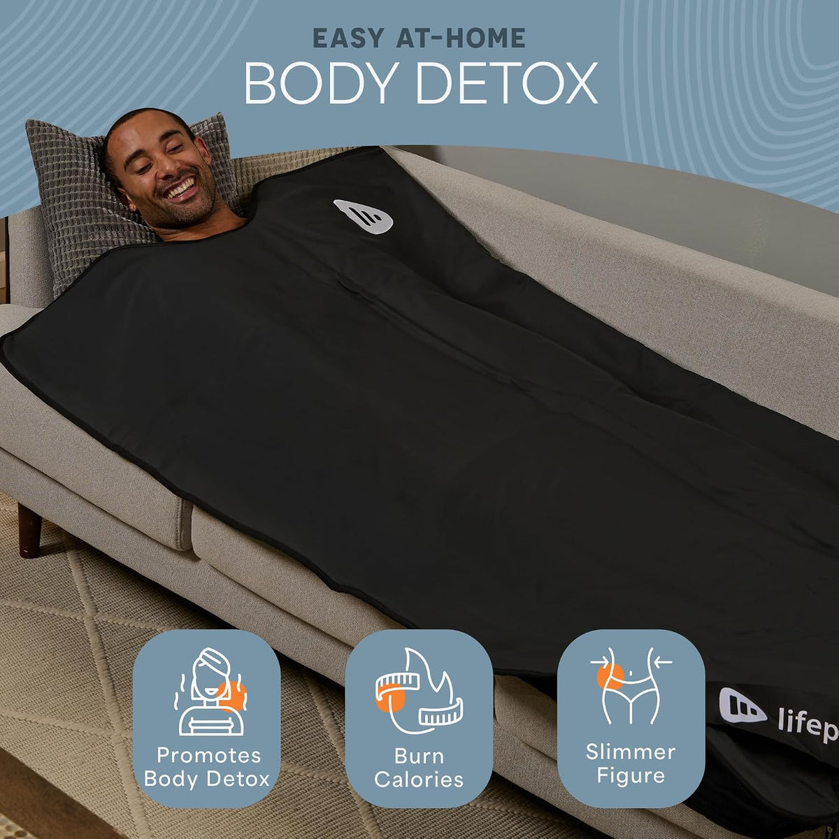 Infrared Sauna Blanket with Low EMF & 9 Temperature Levels