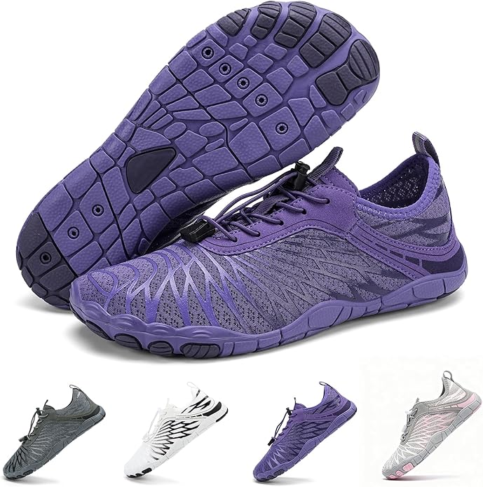Barefoot Wide Toe Box Shoes – Breathable Athletic Water Shoes