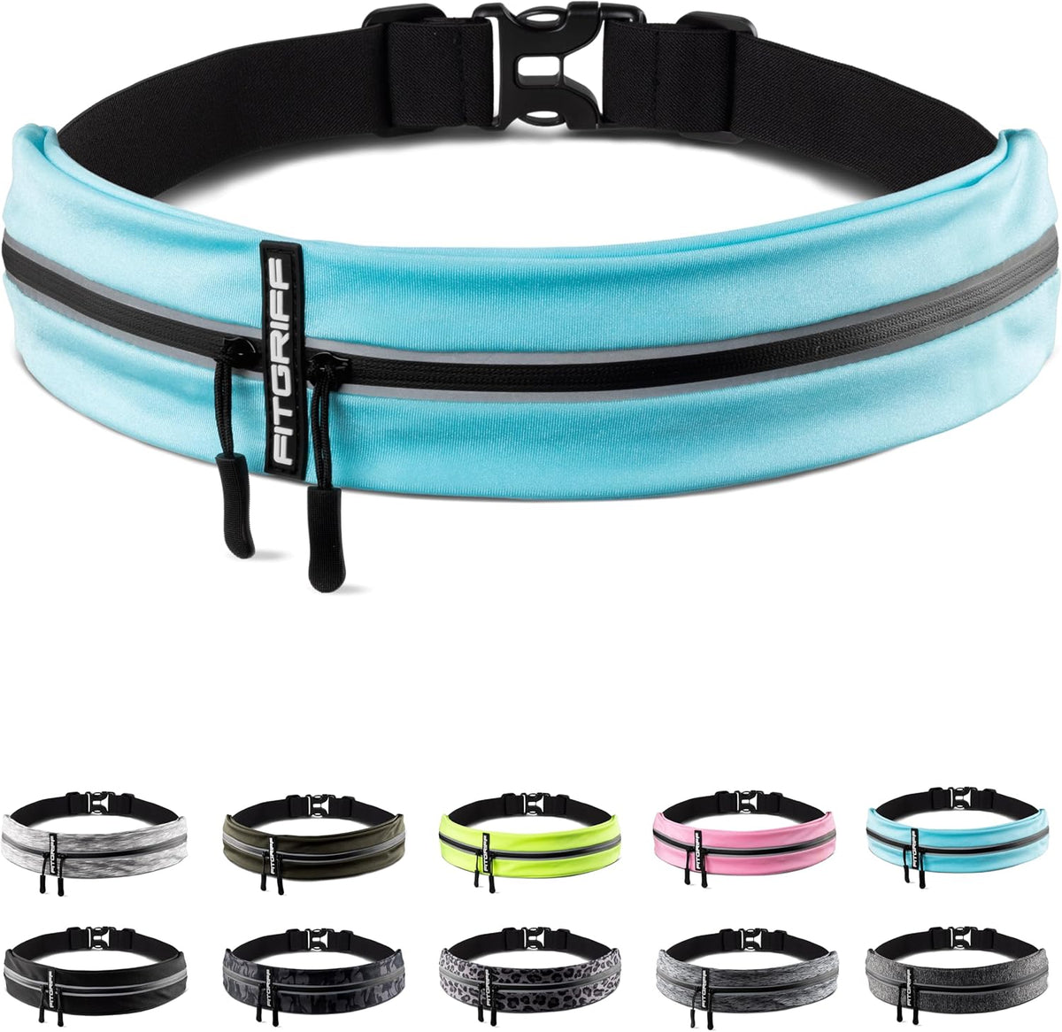 FlexRun Pro Running Belt - Secure Phone & Essentials Pouch
