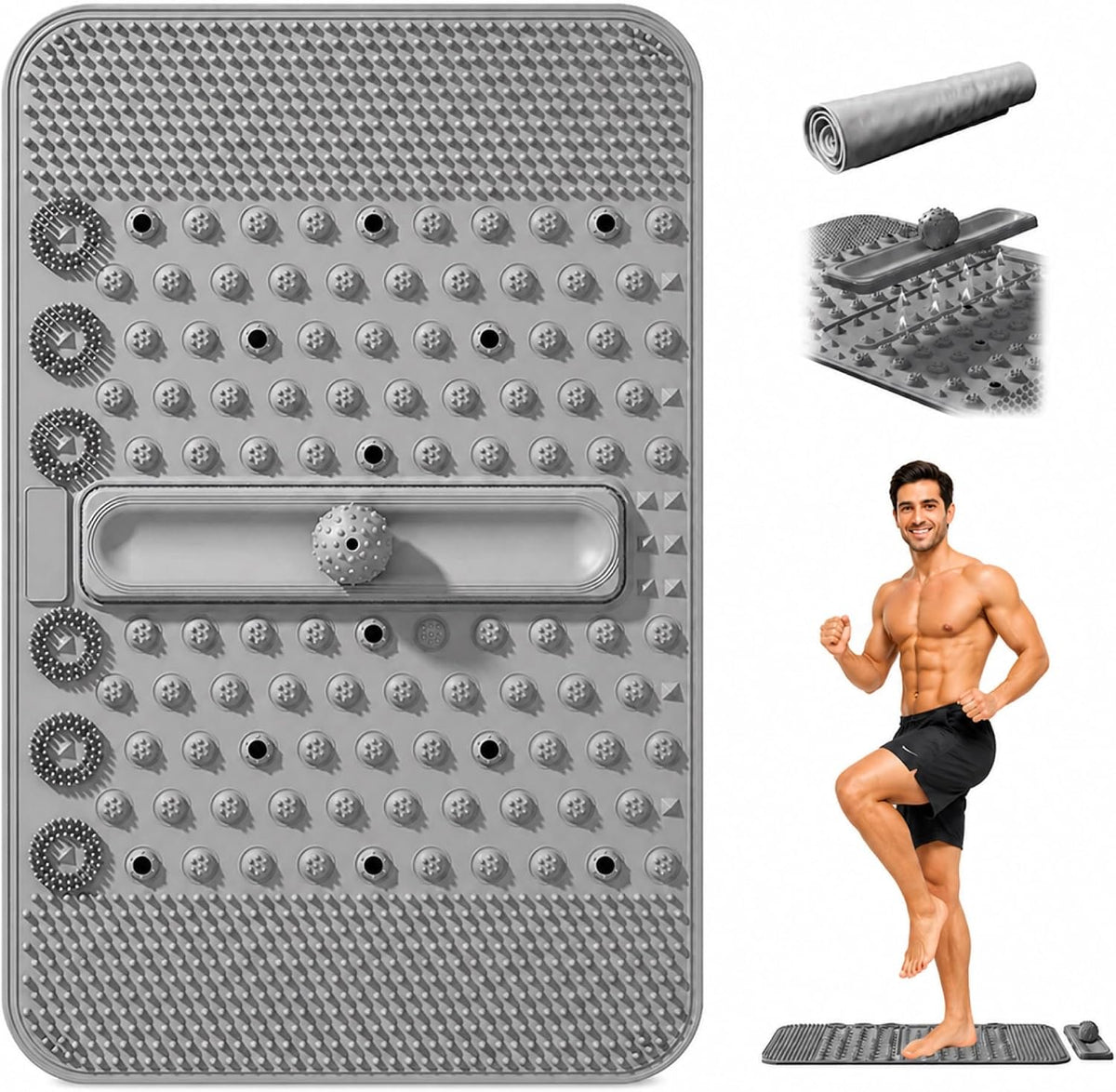 Acupressure Foot Massager Mat with Magnetic Therapy