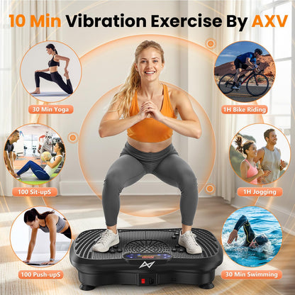 Vibration Plate Exercise Platform for Full Body Workouts