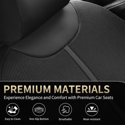Premium Car Seat Covers Full Set - Universal Fit 5 Seats