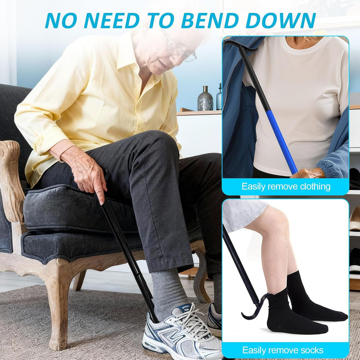 Independence Toolkit – Reacher, Sock Aid, Shoe Horn & More