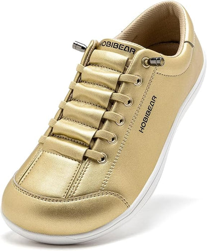 Barefoot Leather Slip-On Shoes - Wide Toe Box & Zero Drop