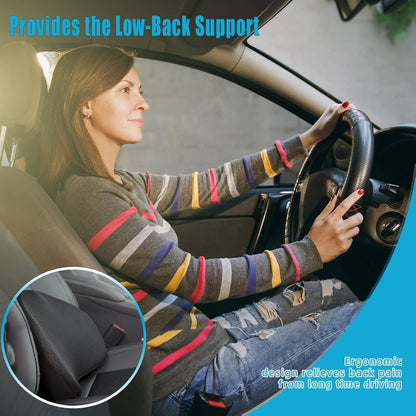 Memory Foam Car Seat Cushion - Ergonomic Driver Comfort