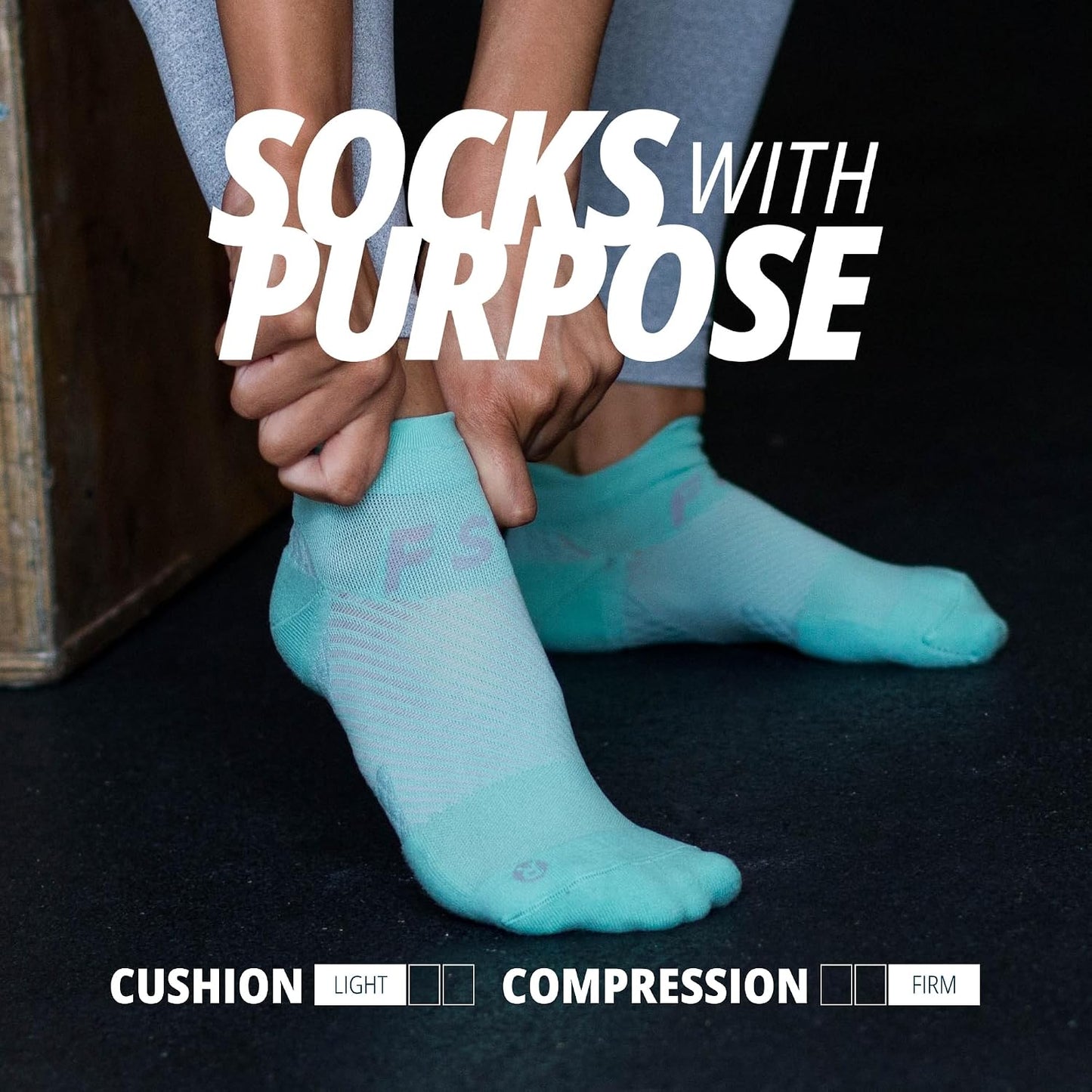 No Show Compression Socks for Arch & Foot Support | FS4
