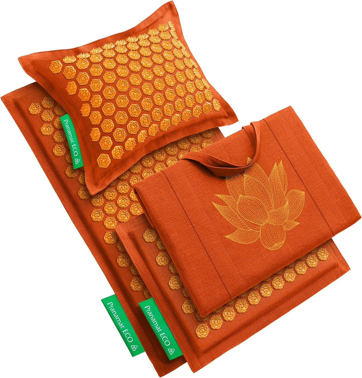 Premium Acupressure Mat Set with Pillow & Bag - European Made