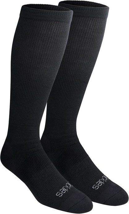 Men's Light Compression Over-The-Calf Socks | 2-6 Pairs