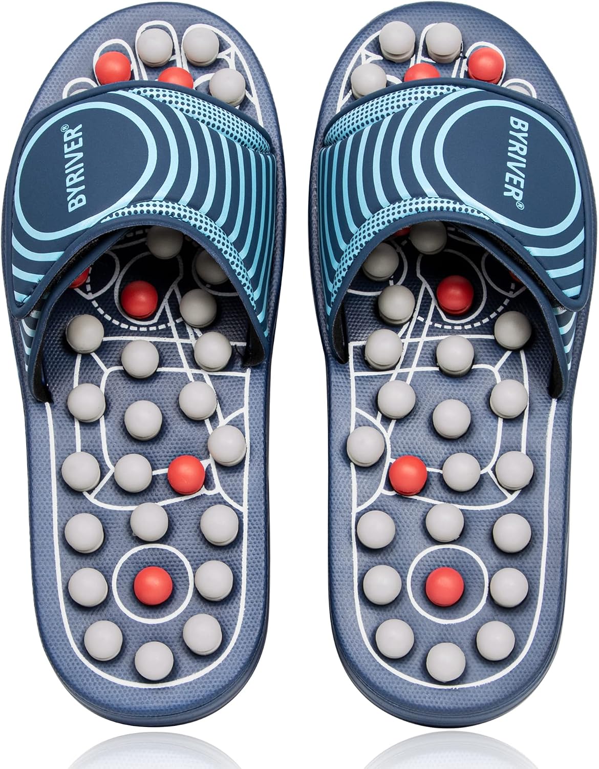 Acupressure Foot Massage Slippers | Reflexology Mat & Roller