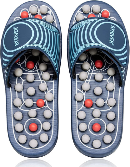 Acupressure Foot Massage Slippers | Reflexology Mat & Roller