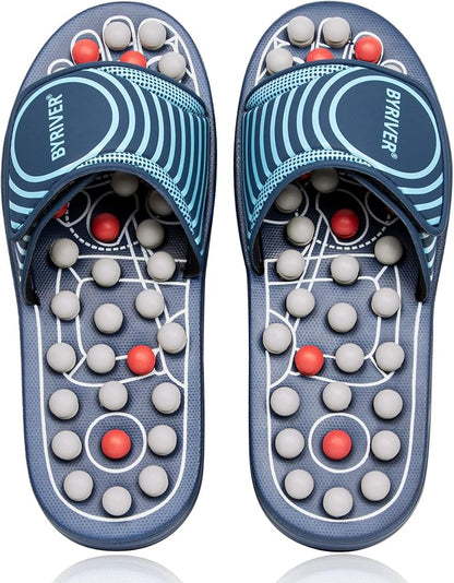 Acupressure Foot Massage Slippers | Reflexology Mat & Roller