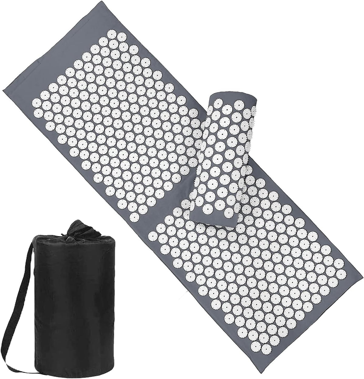 Acupressure Mat & Pillow Set with Carry Bag