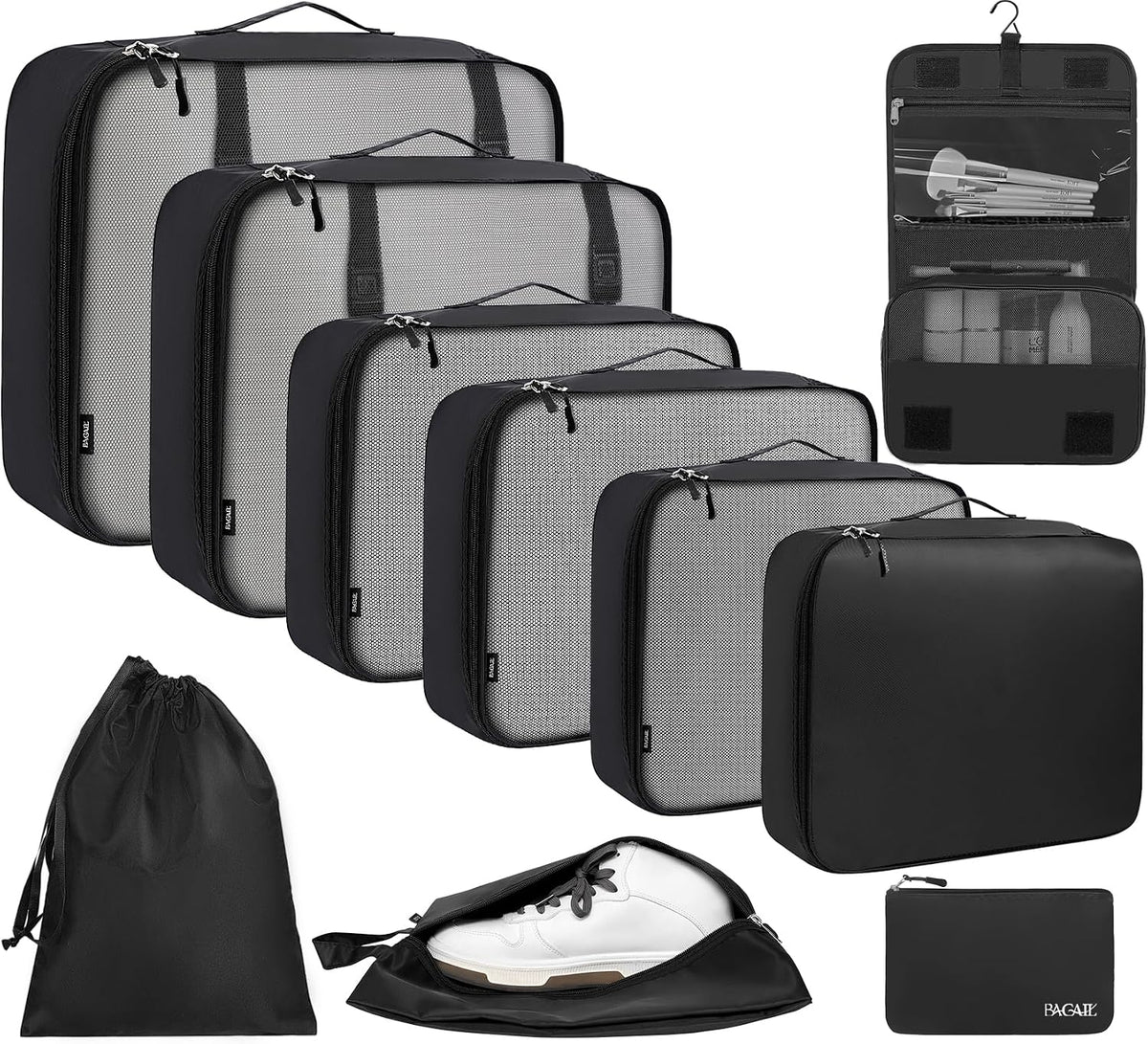 Premium Packing Cubes Set – Travel Organizer System