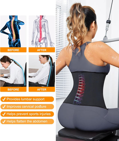 Premium Zipper Waist Trainer - Invisible Shapewear Corset