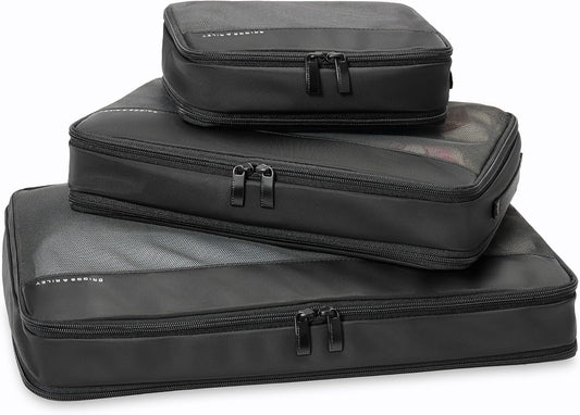 Premium Compression Packing Cube Set - Travel Bag Organizer