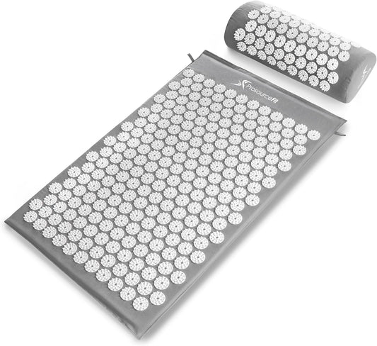 Acupressure Mat & Pillow Set for Relaxation and Recovery