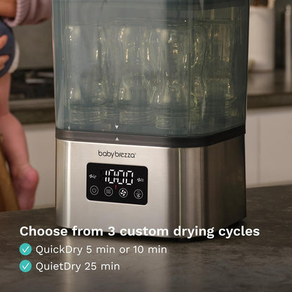 10-Minute Bottle Sterilizer & Dryer - Fits 8 Bottles