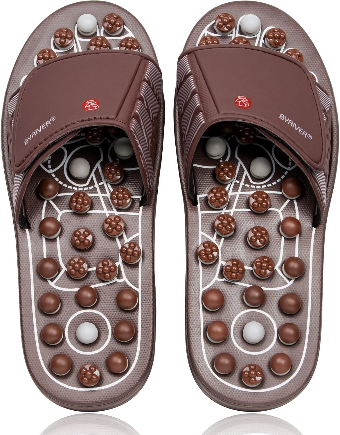 Acupressure Foot Massage Slippers | Reflexology Mat & Roller
