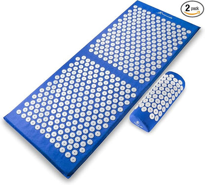 Acupressure Mat & Pillow Set for Relaxation and Recovery