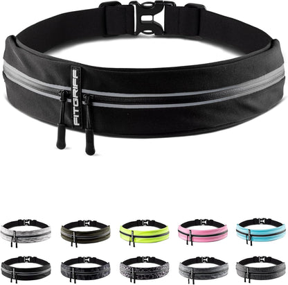 FlexRun Pro Running Belt - Secure Phone & Essentials Pouch