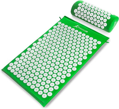 Acupressure Mat & Pillow Set for Relaxation and Recovery