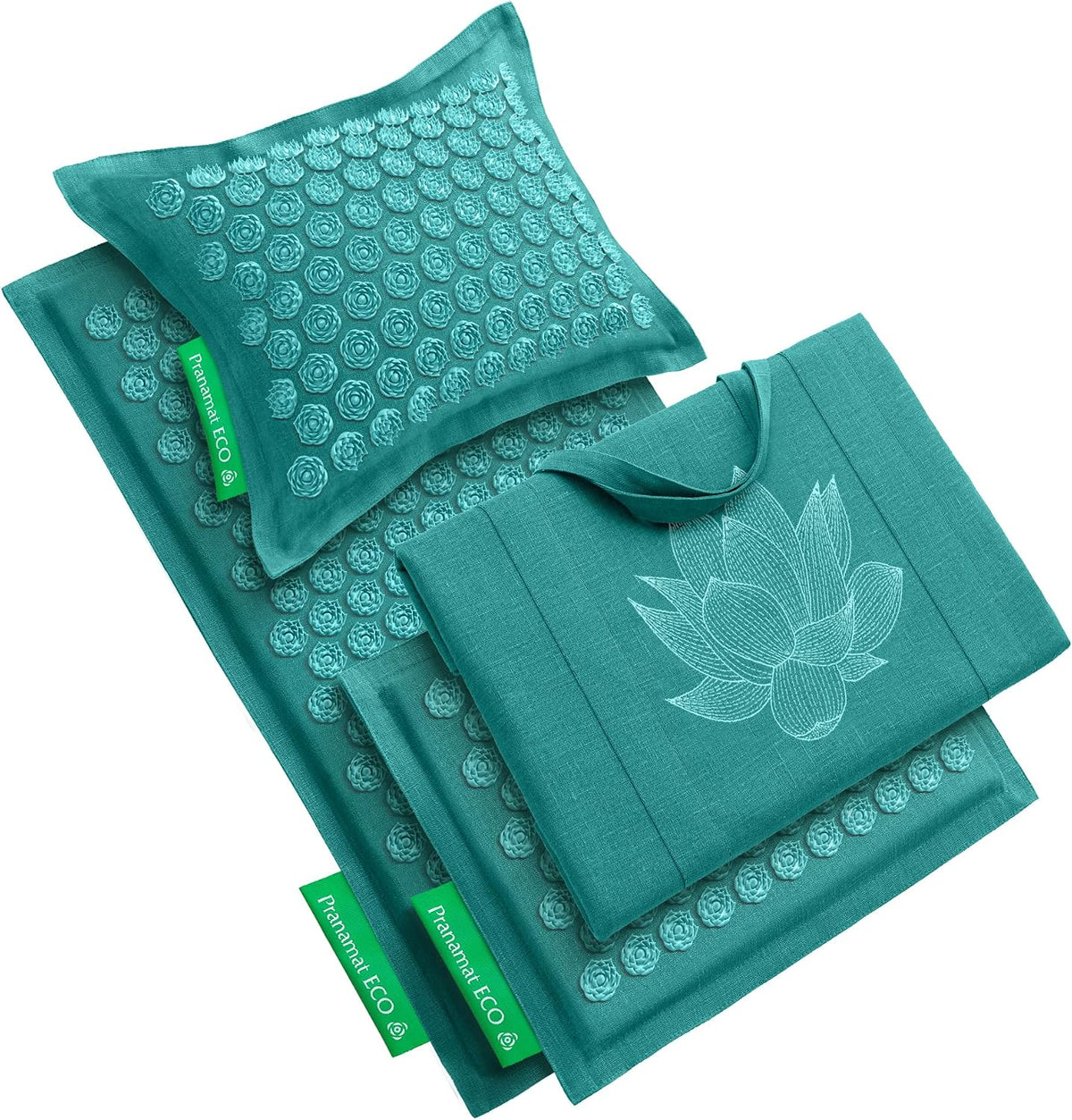 Premium Acupressure Mat Set with Pillow & Bag - European Made