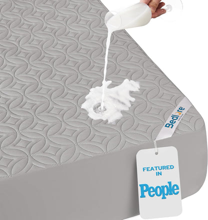 DreamGuard Queen Waterproof Mattress Protector - Silent & Soft