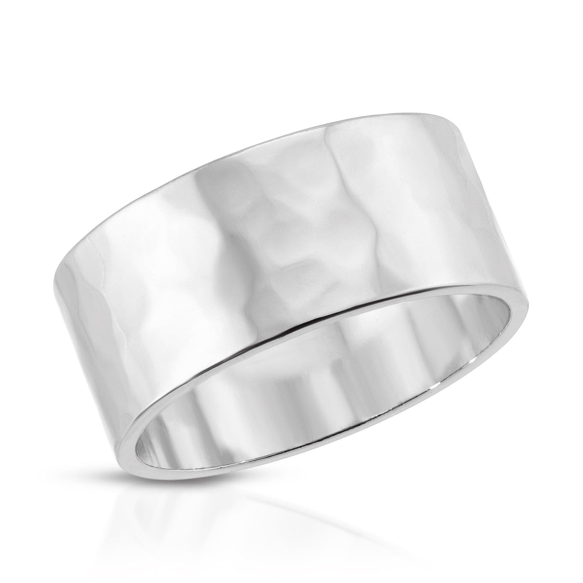 9.5mm Hammered Ring - TheGivenGet